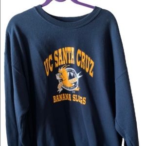 Navy Blue UC Santa Cruz Crewneck
